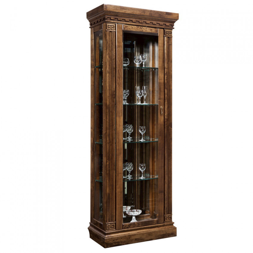 Шкаф  с витриной (правый) ГМ 5801