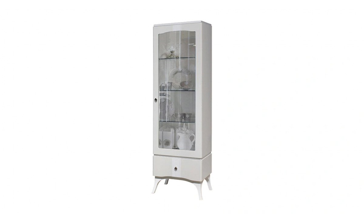 Шкаф с витриной Мираж ММ-400-01/01