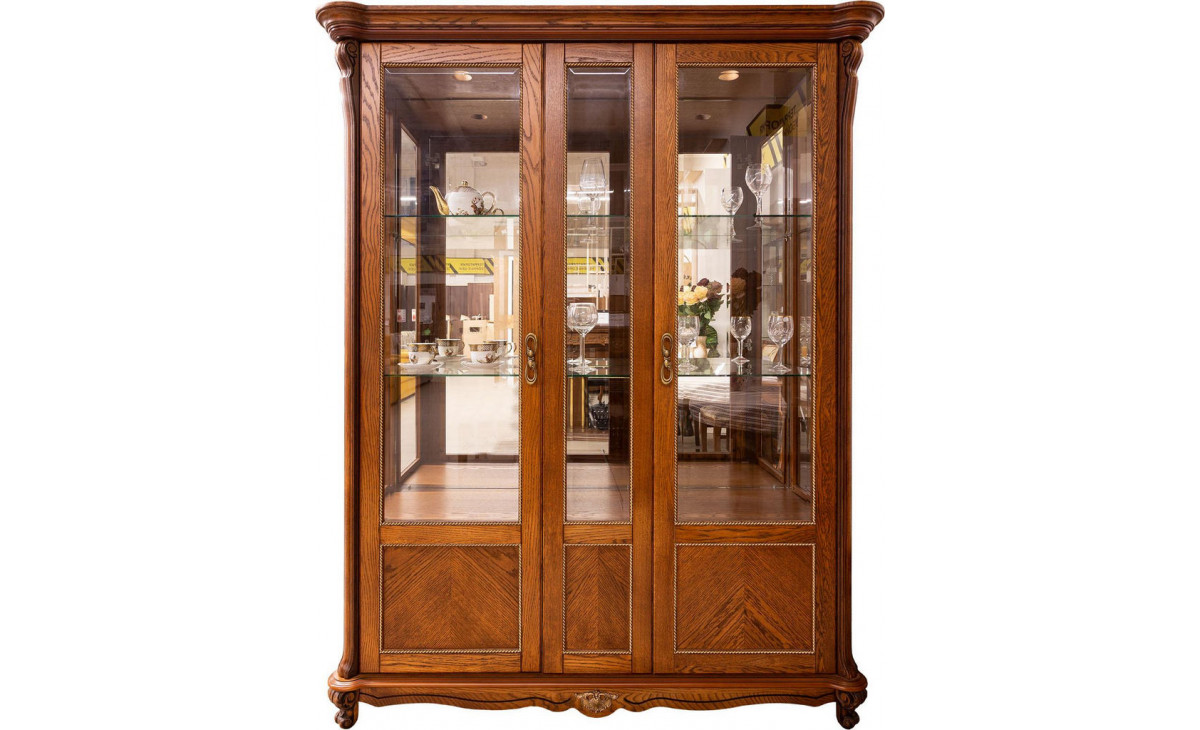 Шкаф-витрина 3д «Алези» П1.350.0.05 (П350.05)