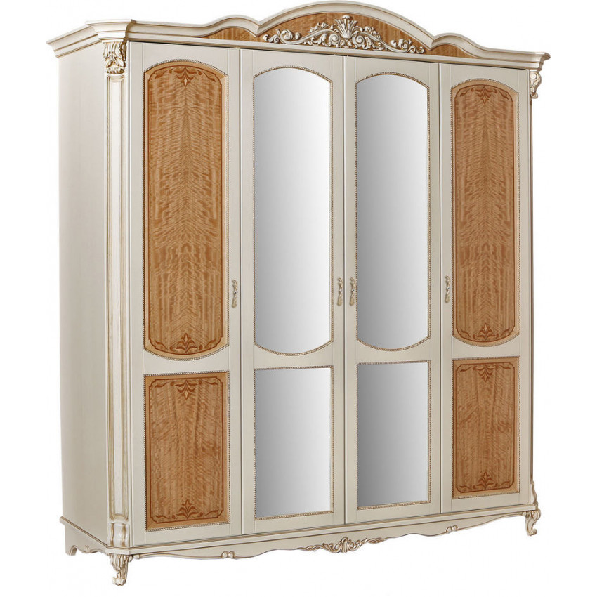 Шкаф для одежды 4д «Альба» П4.485.1.20-01 (П524.02к)