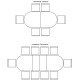 Стол обеденный «Атлант» П4.191.4.01 (П191.01)